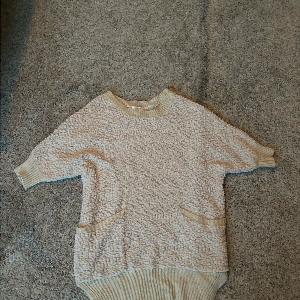 Medium beige boutique sweater. Never worn.